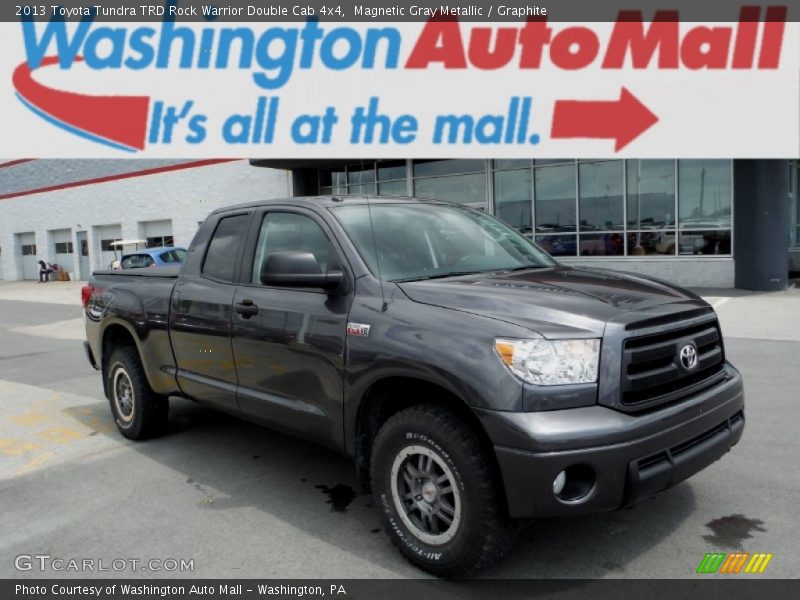 Magnetic Gray Metallic / Graphite 2013 Toyota Tundra TRD Rock Warrior Double Cab 4x4