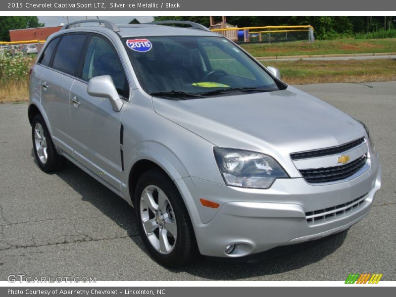 Silver Ice Metallic / Black 2015 Chevrolet Captiva Sport LTZ