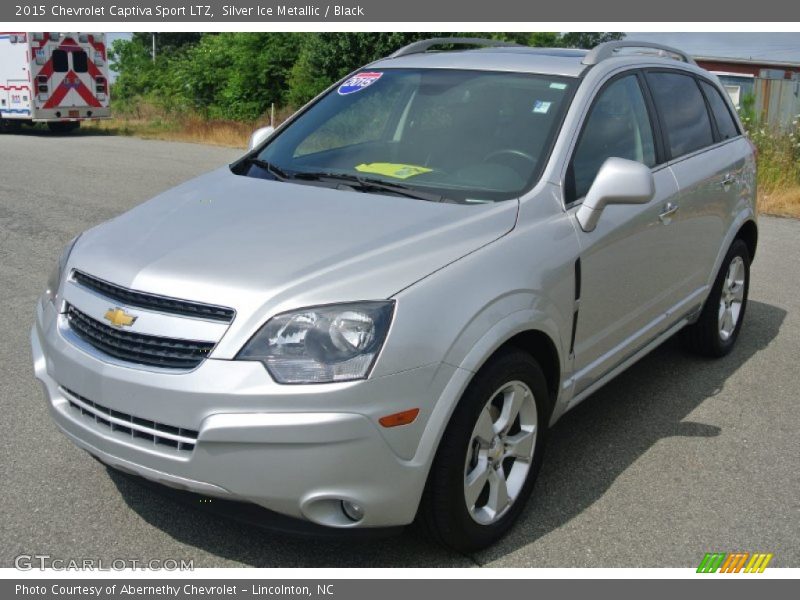 Silver Ice Metallic / Black 2015 Chevrolet Captiva Sport LTZ
