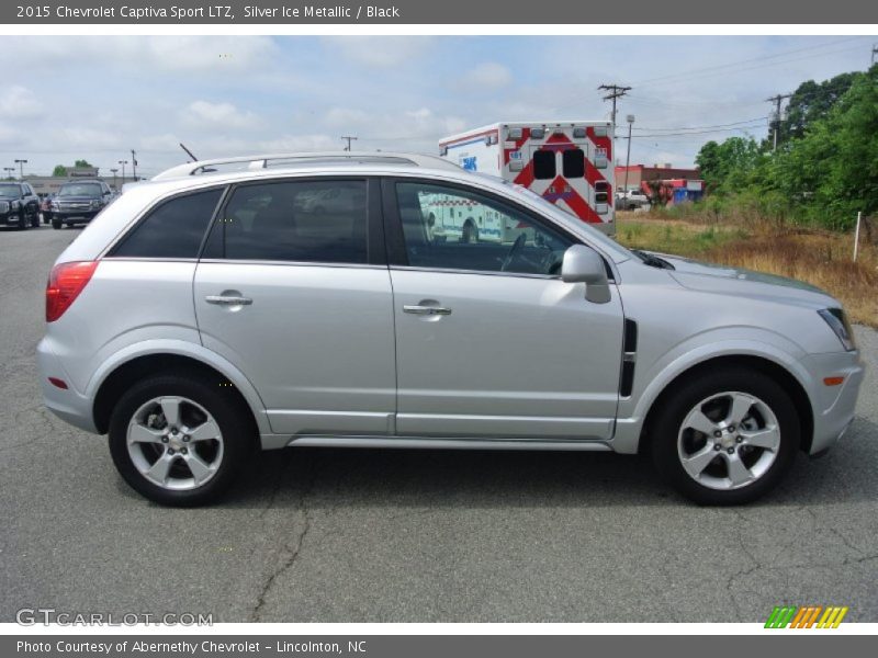 Silver Ice Metallic / Black 2015 Chevrolet Captiva Sport LTZ