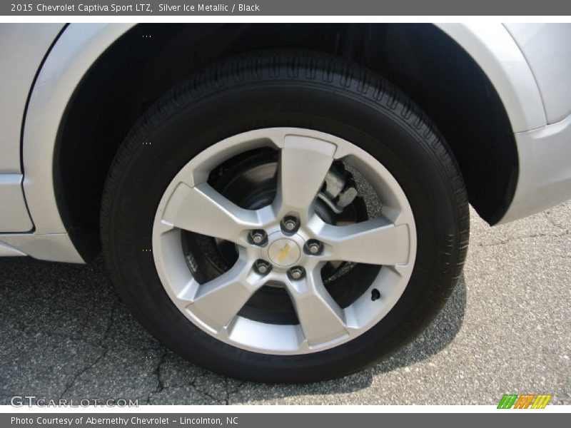 Silver Ice Metallic / Black 2015 Chevrolet Captiva Sport LTZ