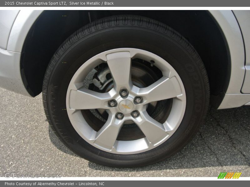 Silver Ice Metallic / Black 2015 Chevrolet Captiva Sport LTZ