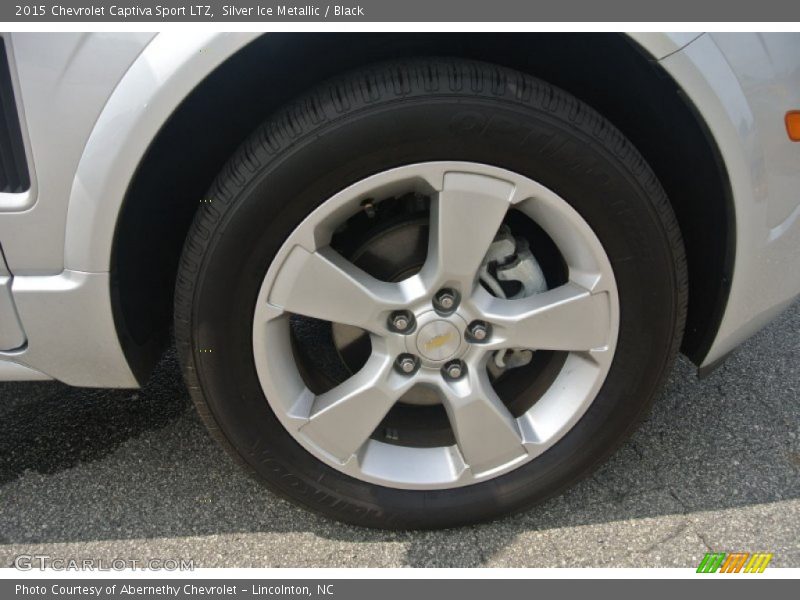 Silver Ice Metallic / Black 2015 Chevrolet Captiva Sport LTZ