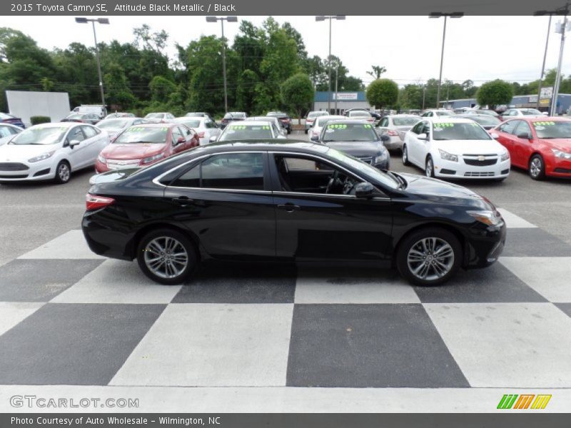 Attitude Black Metallic / Black 2015 Toyota Camry SE