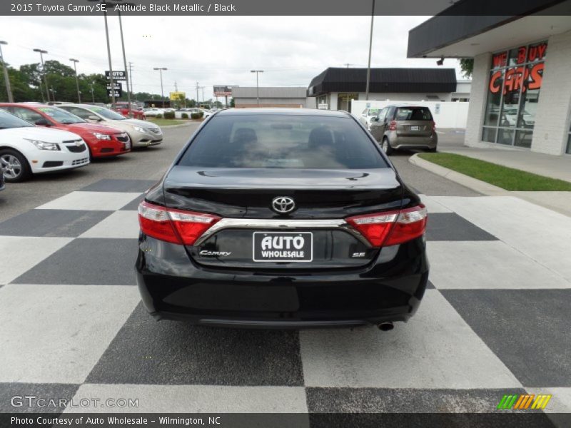 Attitude Black Metallic / Black 2015 Toyota Camry SE