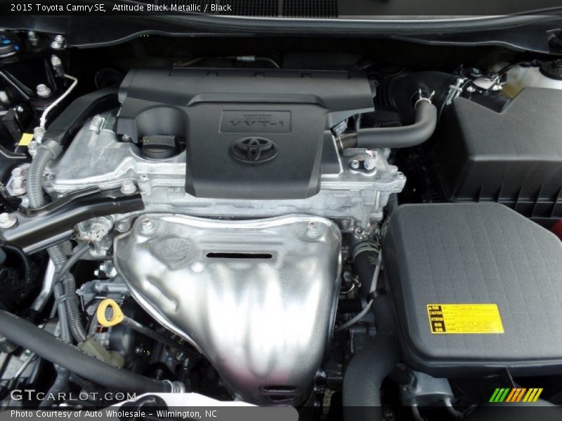 Attitude Black Metallic / Black 2015 Toyota Camry SE