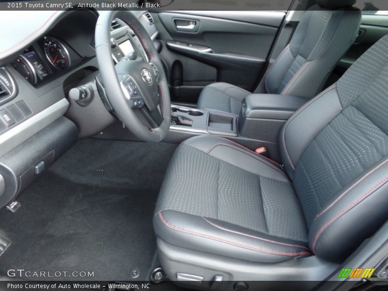 Attitude Black Metallic / Black 2015 Toyota Camry SE
