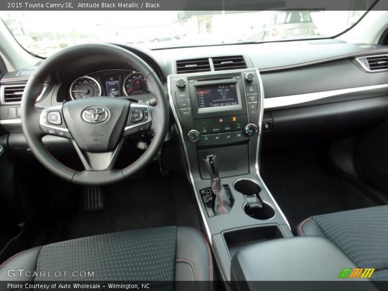 Attitude Black Metallic / Black 2015 Toyota Camry SE