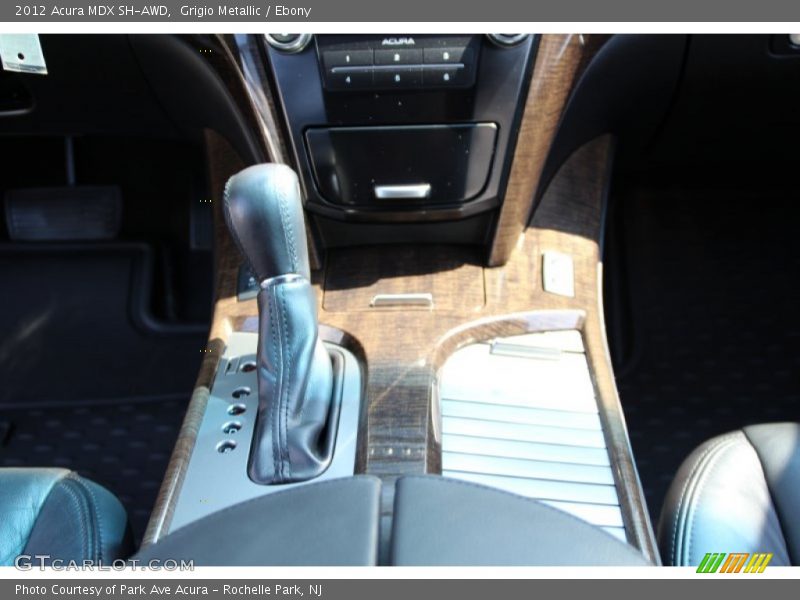 Grigio Metallic / Ebony 2012 Acura MDX SH-AWD