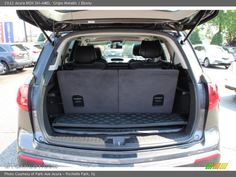 Grigio Metallic / Ebony 2012 Acura MDX SH-AWD