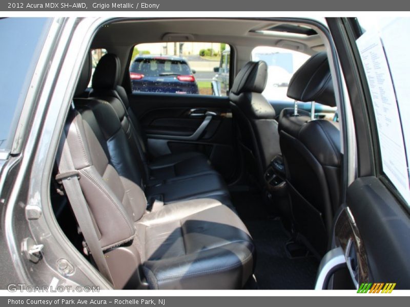 Grigio Metallic / Ebony 2012 Acura MDX SH-AWD