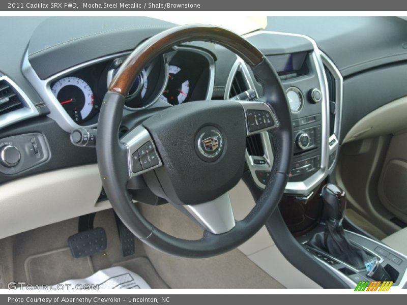 Mocha Steel Metallic / Shale/Brownstone 2011 Cadillac SRX FWD
