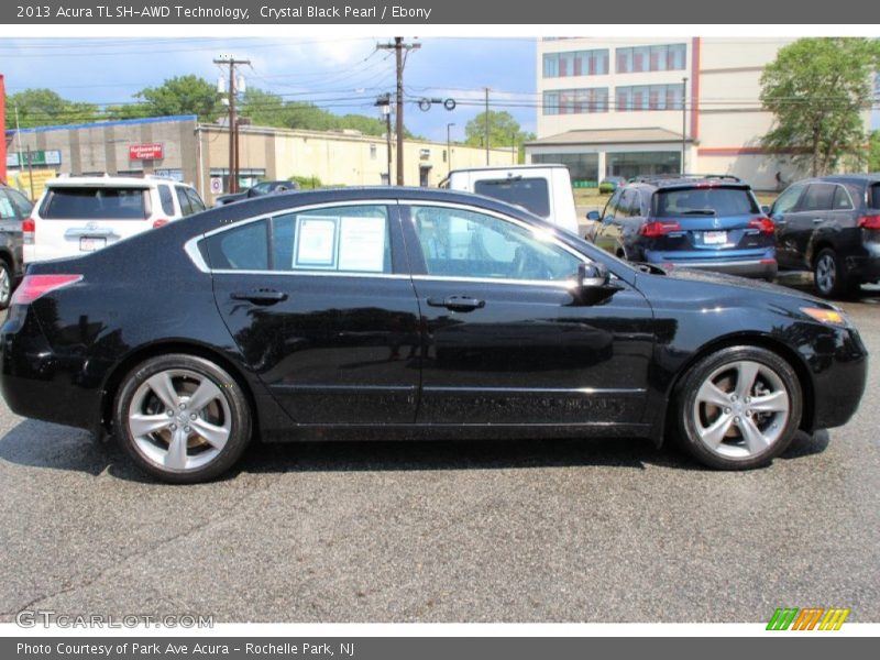Crystal Black Pearl / Ebony 2013 Acura TL SH-AWD Technology