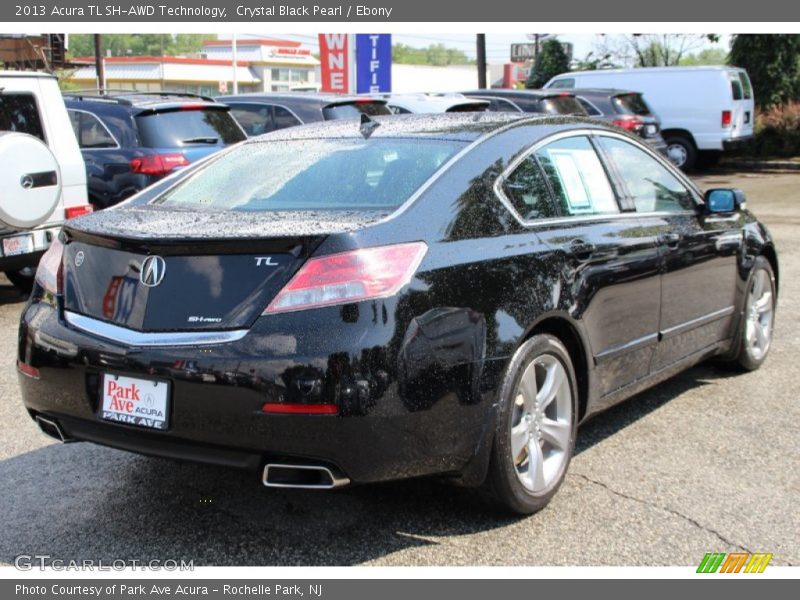 Crystal Black Pearl / Ebony 2013 Acura TL SH-AWD Technology