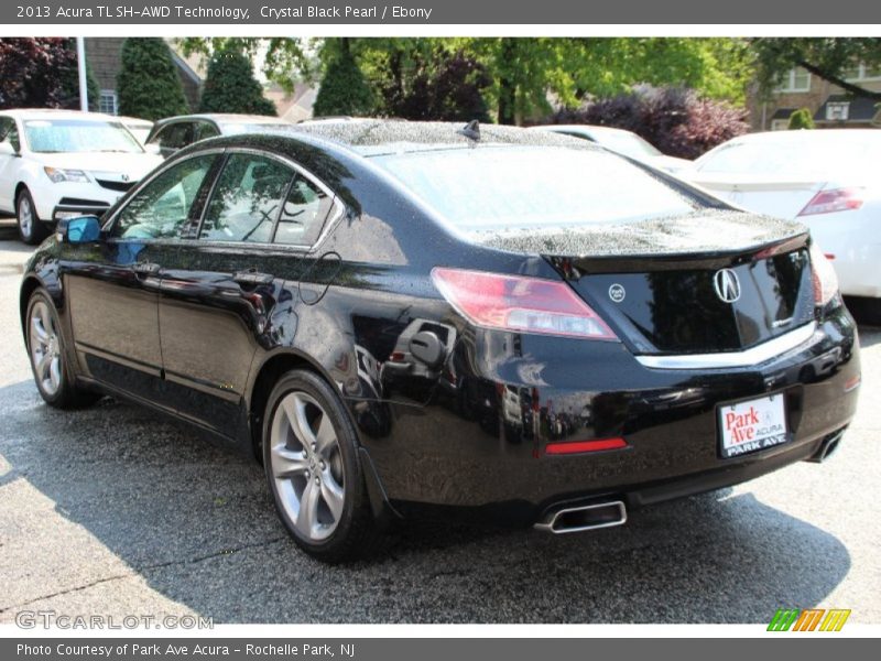 Crystal Black Pearl / Ebony 2013 Acura TL SH-AWD Technology