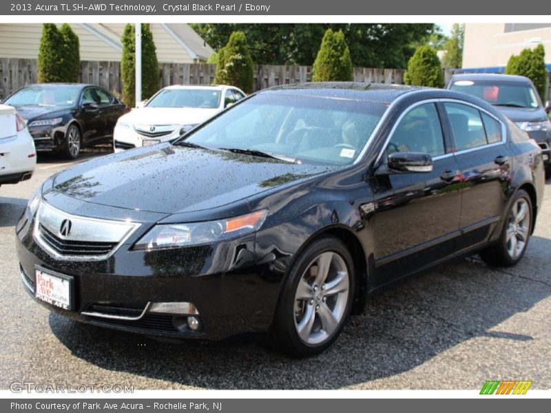 Crystal Black Pearl / Ebony 2013 Acura TL SH-AWD Technology