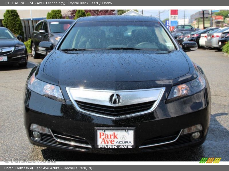 Crystal Black Pearl / Ebony 2013 Acura TL SH-AWD Technology