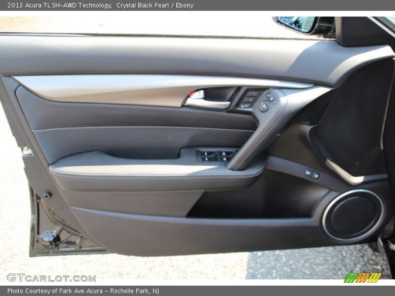 Crystal Black Pearl / Ebony 2013 Acura TL SH-AWD Technology