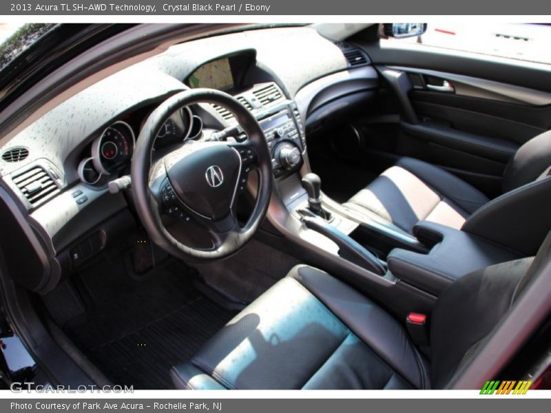 Crystal Black Pearl / Ebony 2013 Acura TL SH-AWD Technology