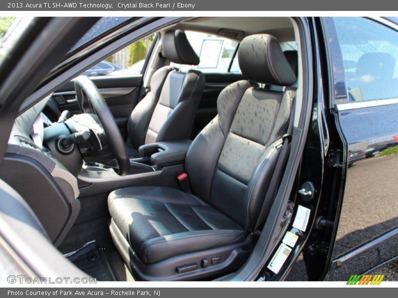 Crystal Black Pearl / Ebony 2013 Acura TL SH-AWD Technology