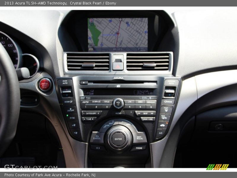 Crystal Black Pearl / Ebony 2013 Acura TL SH-AWD Technology