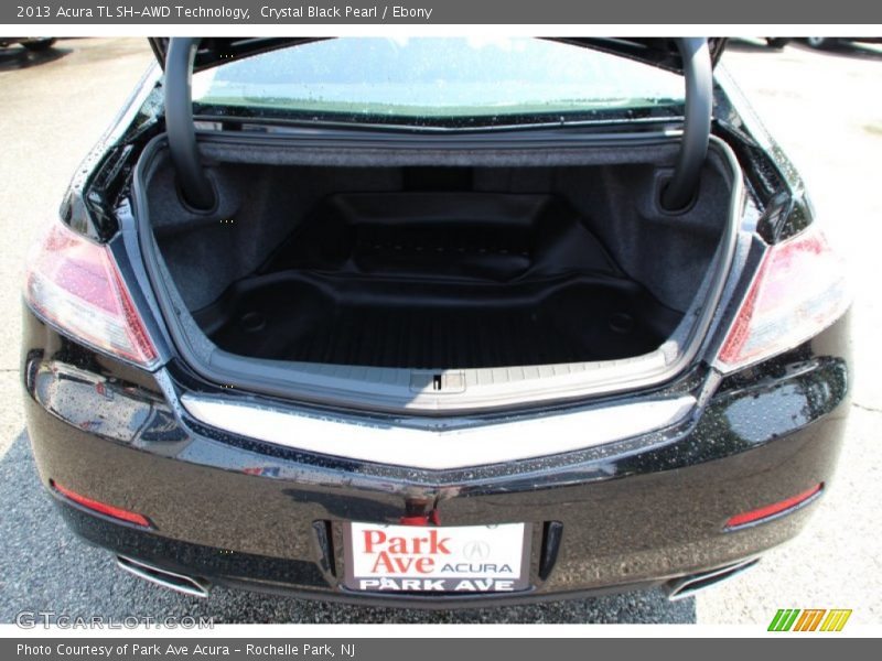 Crystal Black Pearl / Ebony 2013 Acura TL SH-AWD Technology