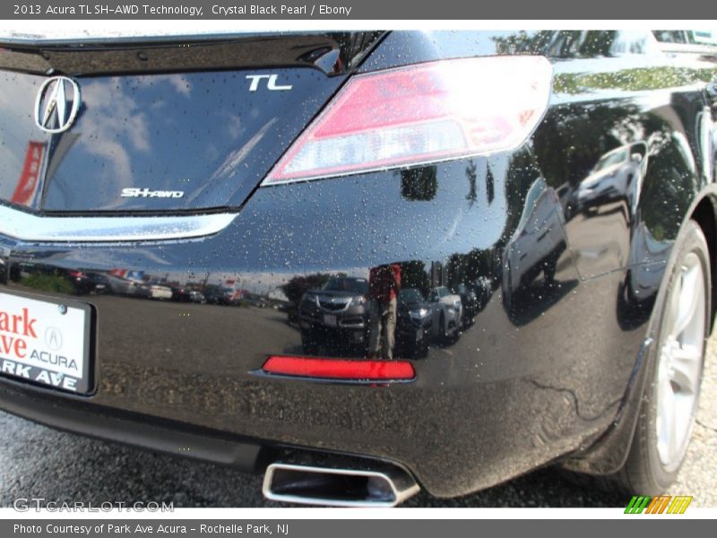 Crystal Black Pearl / Ebony 2013 Acura TL SH-AWD Technology