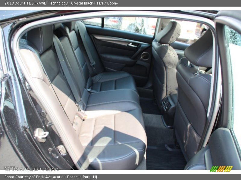 Crystal Black Pearl / Ebony 2013 Acura TL SH-AWD Technology