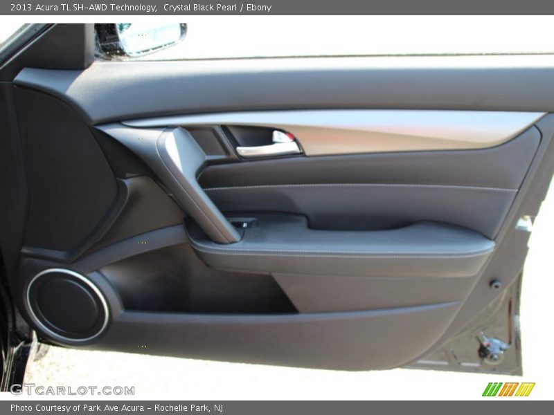 Crystal Black Pearl / Ebony 2013 Acura TL SH-AWD Technology