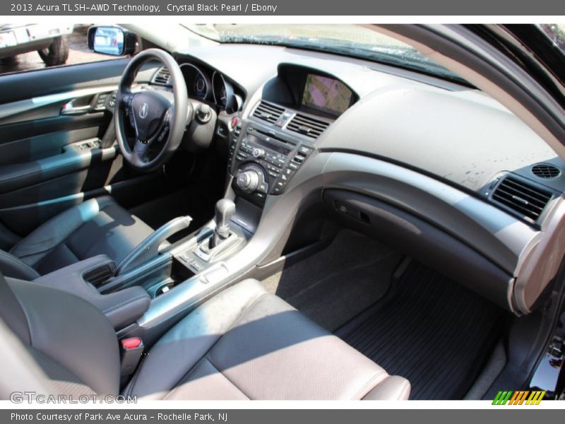 Crystal Black Pearl / Ebony 2013 Acura TL SH-AWD Technology
