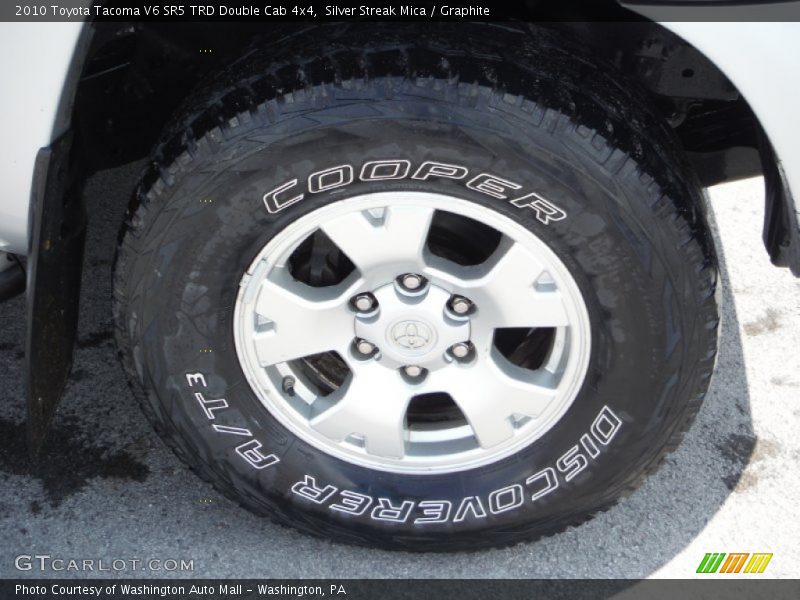 Silver Streak Mica / Graphite 2010 Toyota Tacoma V6 SR5 TRD Double Cab 4x4