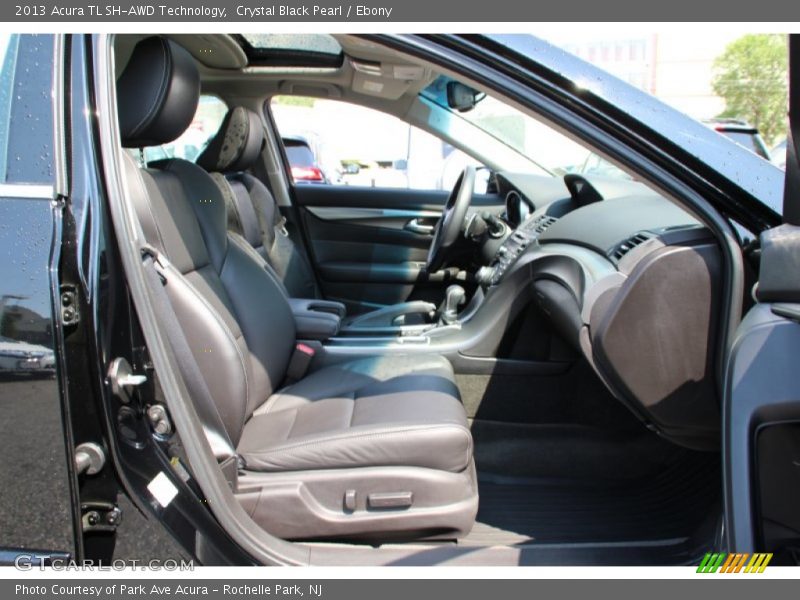 Crystal Black Pearl / Ebony 2013 Acura TL SH-AWD Technology