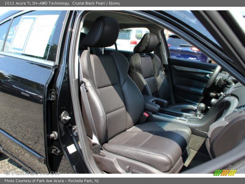 Crystal Black Pearl / Ebony 2013 Acura TL SH-AWD Technology