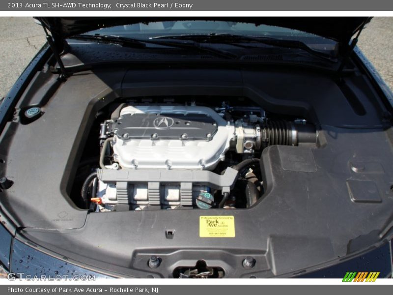 Crystal Black Pearl / Ebony 2013 Acura TL SH-AWD Technology