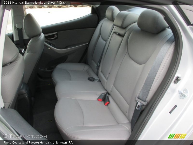 Silver / Gray 2012 Hyundai Elantra Limited
