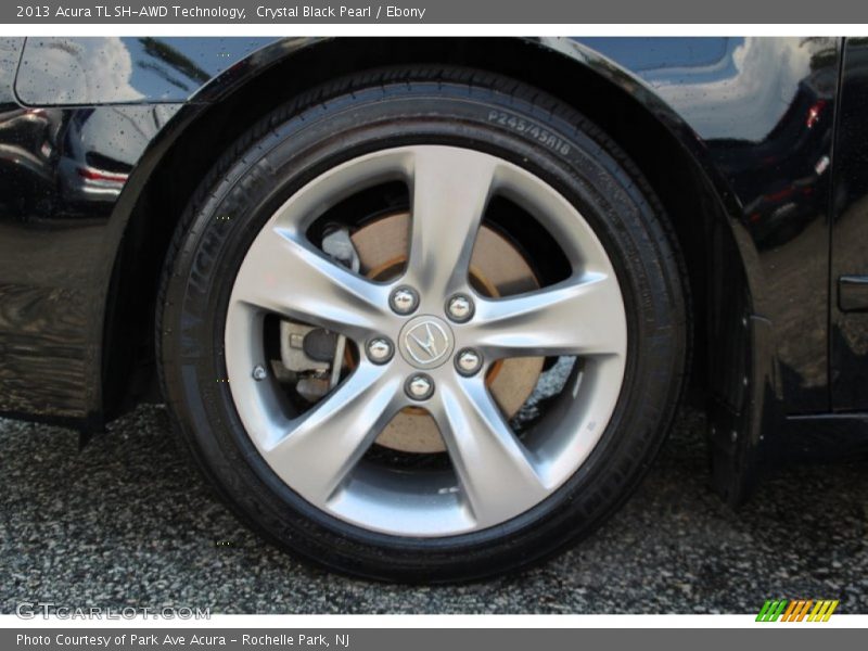 Crystal Black Pearl / Ebony 2013 Acura TL SH-AWD Technology