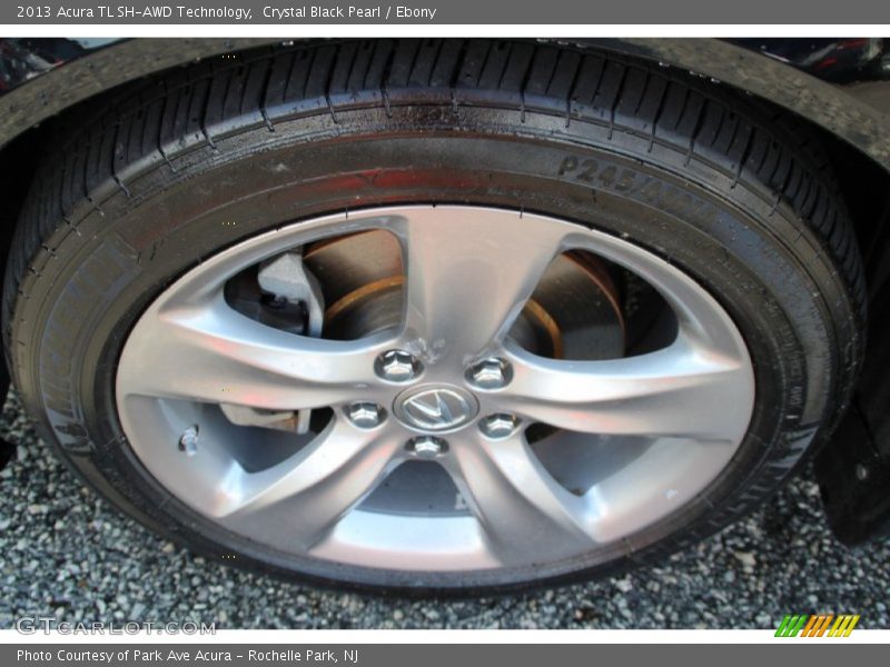 Crystal Black Pearl / Ebony 2013 Acura TL SH-AWD Technology