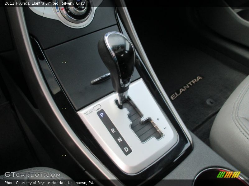 Silver / Gray 2012 Hyundai Elantra Limited