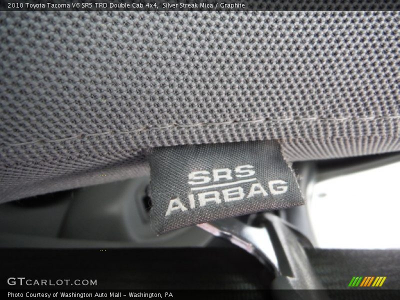 Silver Streak Mica / Graphite 2010 Toyota Tacoma V6 SR5 TRD Double Cab 4x4