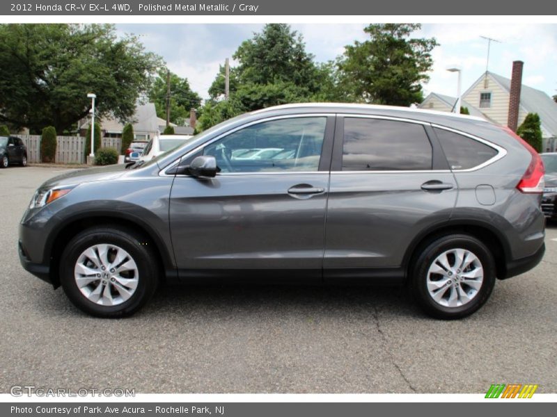 Polished Metal Metallic / Gray 2012 Honda CR-V EX-L 4WD