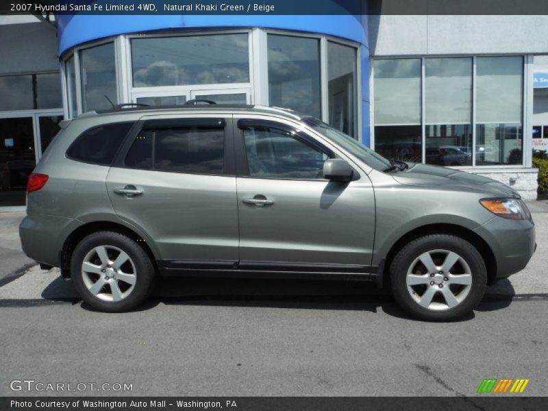 Natural Khaki Green / Beige 2007 Hyundai Santa Fe Limited 4WD