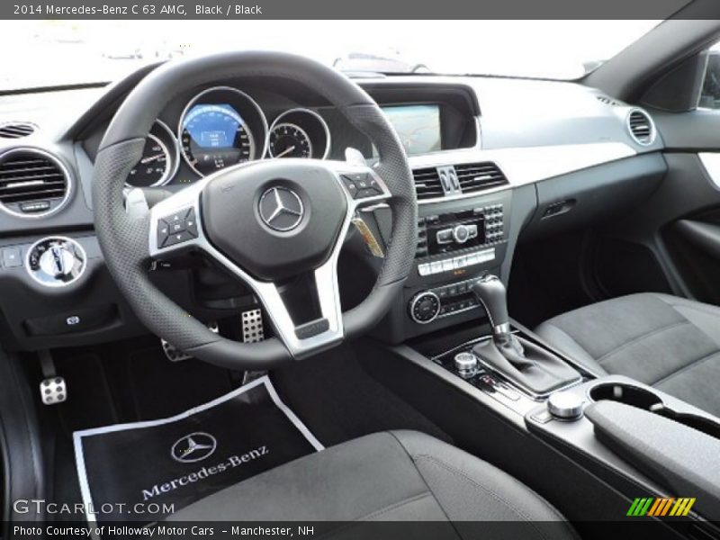 Black Interior - 2014 C 63 AMG 