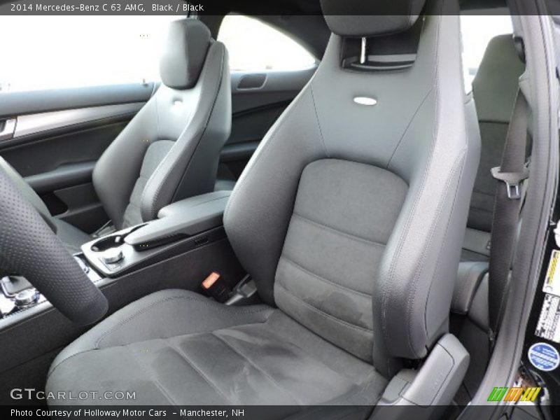 Front Seat of 2014 C 63 AMG