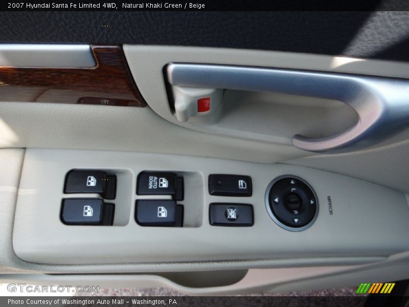 Natural Khaki Green / Beige 2007 Hyundai Santa Fe Limited 4WD