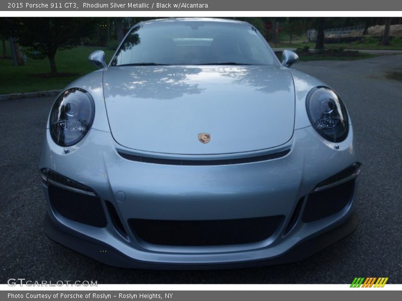 Rhodium Silver Metallic / Black w/Alcantara 2015 Porsche 911 GT3