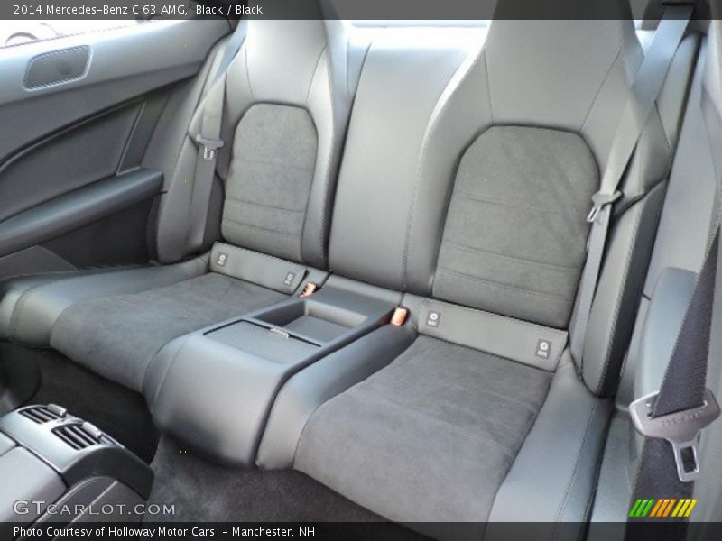 Rear Seat of 2014 C 63 AMG
