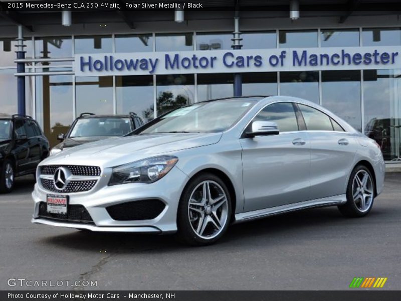 Polar Silver Metallic / Black 2015 Mercedes-Benz CLA 250 4Matic