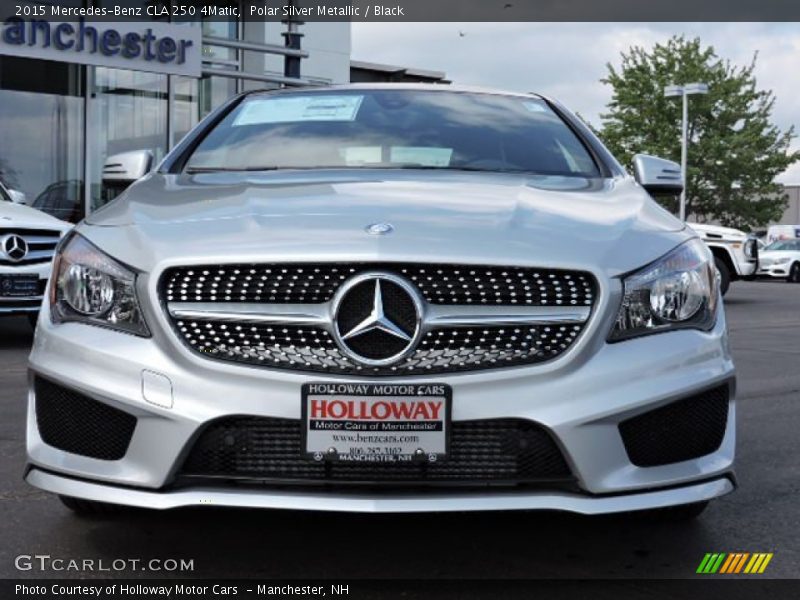 Polar Silver Metallic / Black 2015 Mercedes-Benz CLA 250 4Matic