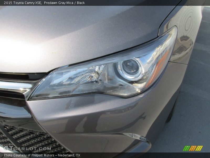 Predawn Gray Mica / Black 2015 Toyota Camry XSE