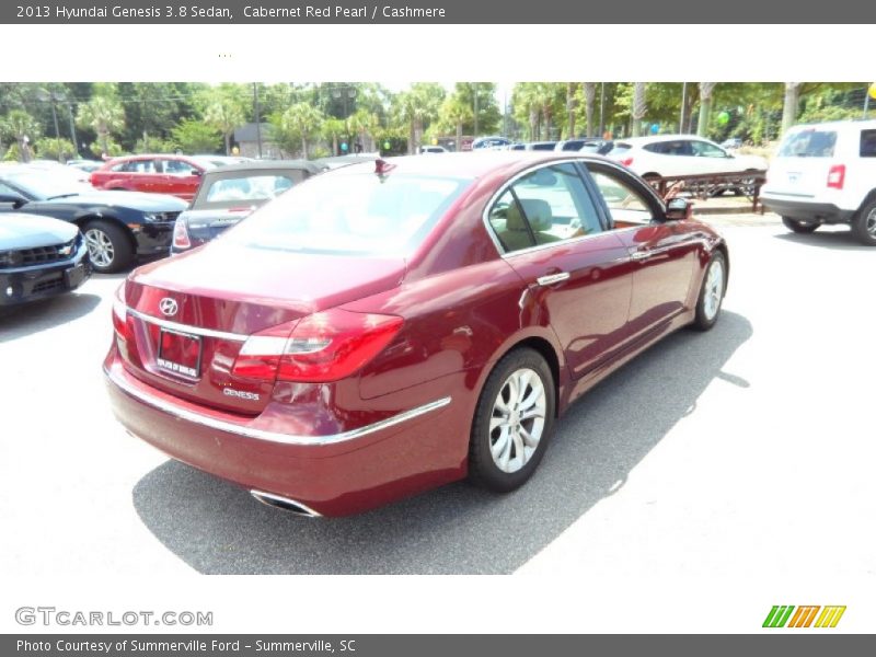 Cabernet Red Pearl / Cashmere 2013 Hyundai Genesis 3.8 Sedan